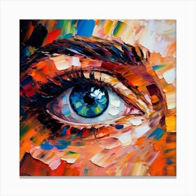 Eye Of A Woman 1 Canvas Print