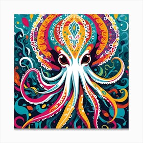 MEXICAN SQUID Canvas Print