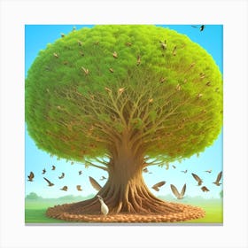 Tree Of Life 124 Canvas Print