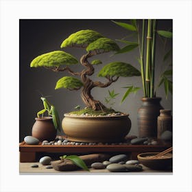 Bonsai 7 Canvas Print