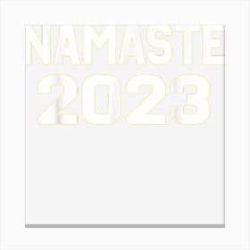 Hello Namaste 2023 Hindi Wishes Canvas Print