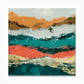 Abstract Landscape Painting 11 Canvas Print
