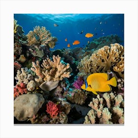 Coral Reef Canvas Print