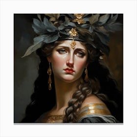 Greek Goddess 39 Canvas Print