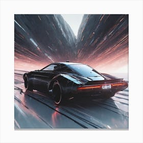 Futuristic Car 5 Canvas Print