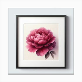 Pink Peony 4 Canvas Print