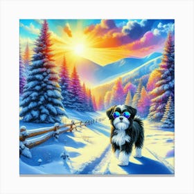 Shih Tzu Canvas Print