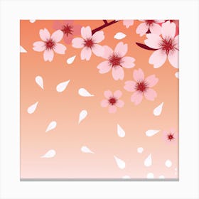 Sakura Blossoms Canvas Print