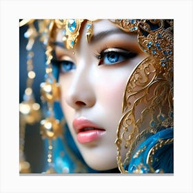 Exotic Beauty Artwork 254 Canvas Print