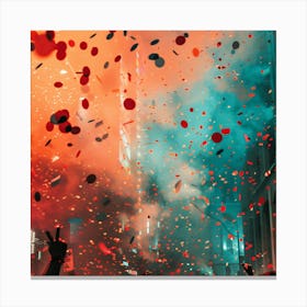 New Year'S Eve 1 Canvas Print