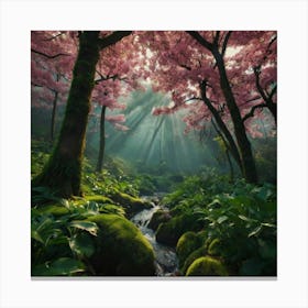 Sakura Blossoms 9 Canvas Print