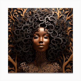 Afrofuturism 132 Canvas Print