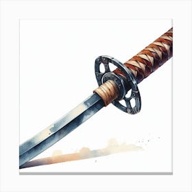 Samurai sword 2 Canvas Print