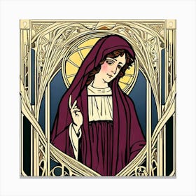 Virgin Mary Canvas Print