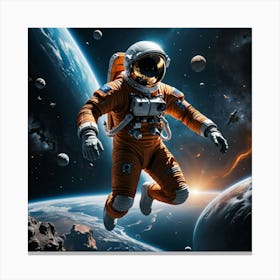 Alone Among the Stars Canvas Print