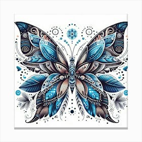 Famous Butterfly Art 2 Canvas Print