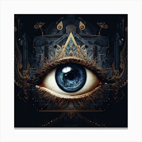 All Seeing Eye Canvas Print