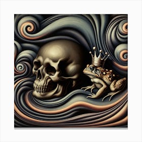 The Toad King II Canvas Print