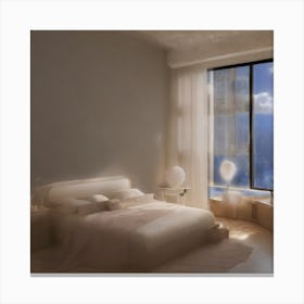 Bedroom With A View Canvas Print