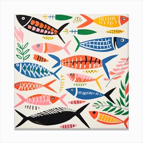 Sardines From Amsterdam 1 Canvas Print