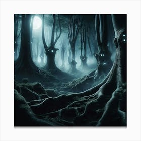 Dark Forest 86 Canvas Print