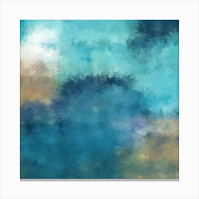 Abstract - Blue Sky Canvas Print