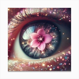 Flower Eye 4 Canvas Print