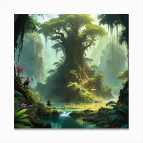 Jungle 3 Canvas Print