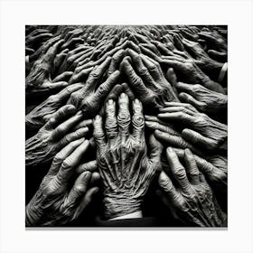 Hands Of The World Canvas Print