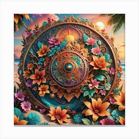 Tarot Card Canvas Print