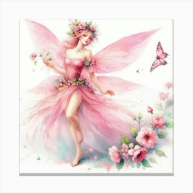 Pink Fairy 1 Canvas Print