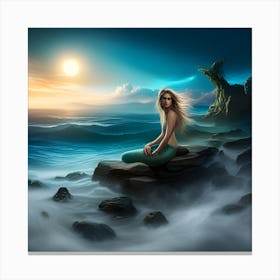 Mermaid Canvas Print