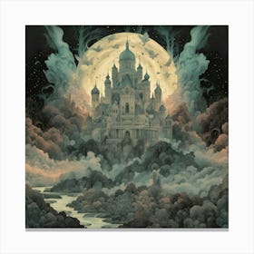 Castle In The Sky 2 Canvas Print