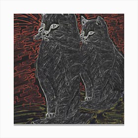 A Cats Look Canvas Print