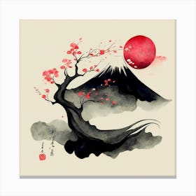 Asian Art Canvas Print