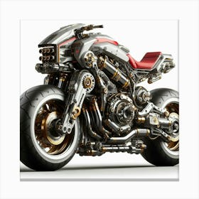 Motorcycle Concept Art 1 Canvas Print