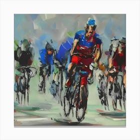 FINISH THE RACE! #00001 Canvas Print