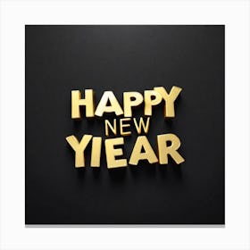 Happy New Year 108 Canvas Print