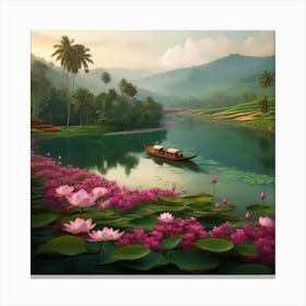 Kerala Landscape 2 Canvas Print