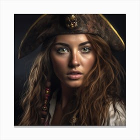 Pirates Of The Caribbean 2 Canvas Print