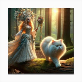 Fairytale Forest 1 Canvas Print