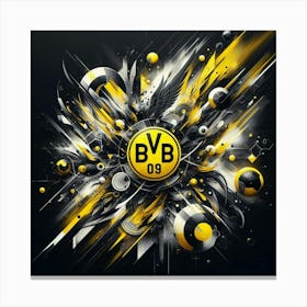 Borussia Dortmund Logo Wall Art 41 Canvas Print