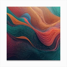 Abstract Painting 1158 Canvas Print