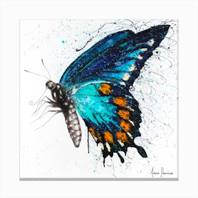 Butterfly Bliss   Square Canvas Print