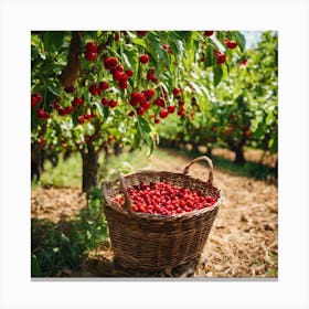 Cherry Orchard 2 Canvas Print