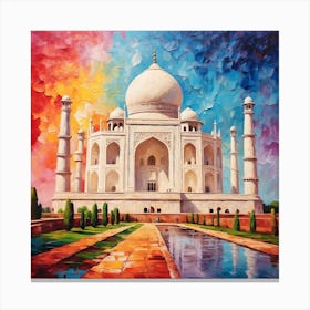 Taj Mahal Canvas Print