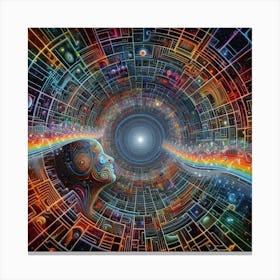 Spectrum of infinite Canvas Print