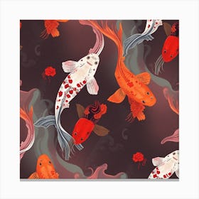 Koi Fish 103 Canvas Print