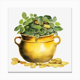 Pot Of Gold 5 Canvas Print