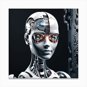 Cyborg 34 Canvas Print